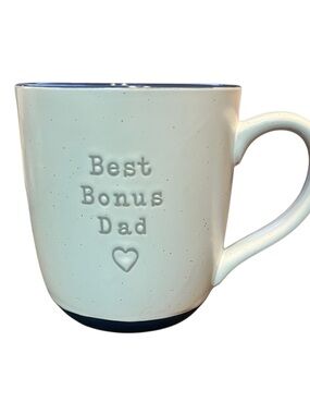Dad Novelty Cream/Blue Ceramic 14 oz Gift Mug